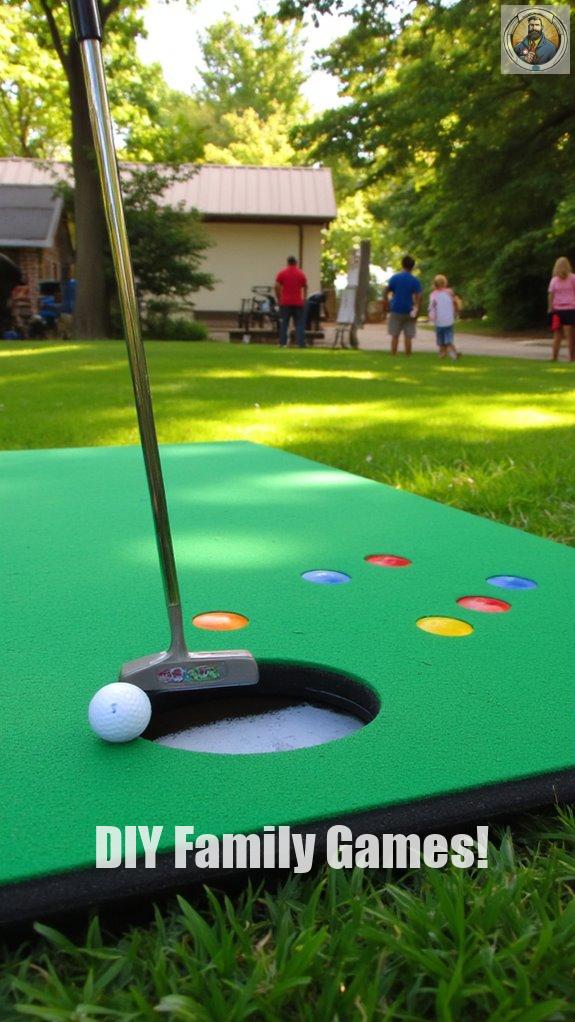 putting challenge for fun