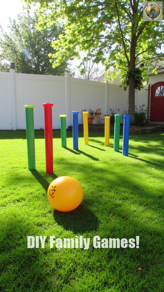 pvc pipe backyard bowling