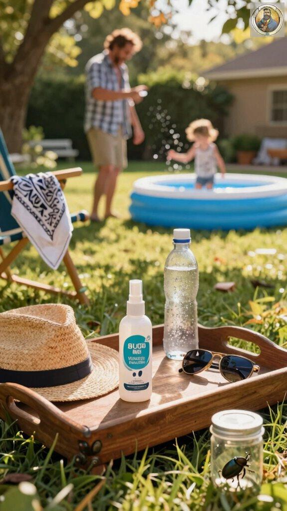 reapply insect repellent regularly