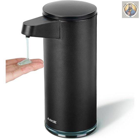 AIKE SensePro Rechargable Soap Dispenser Stainless Finish