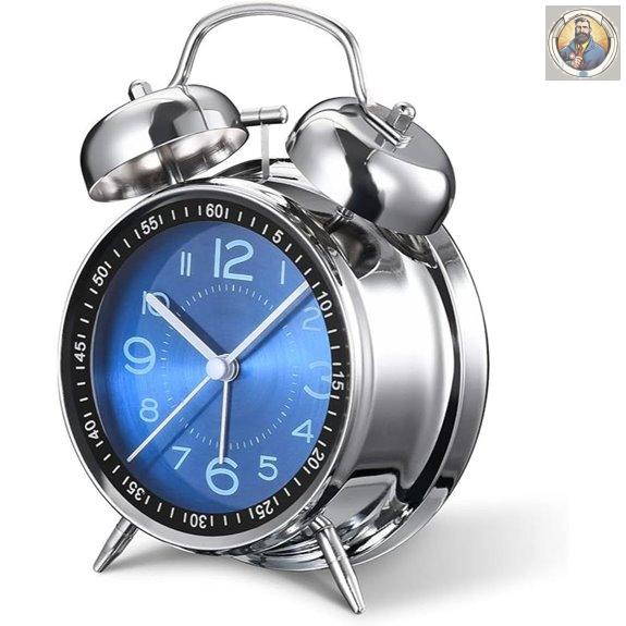 Cadmos Retro Loud Alarm Clock with Backlight