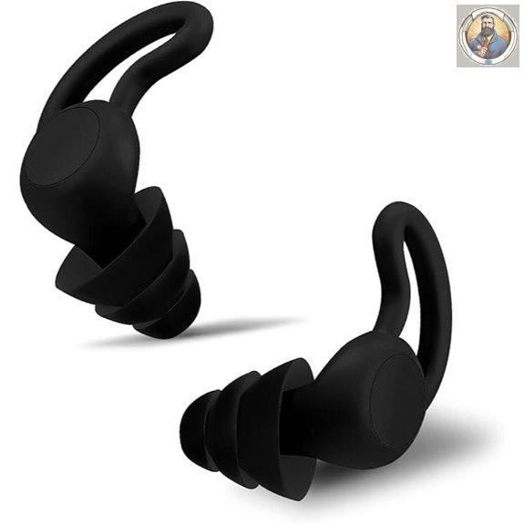 Noise Reduction Ear Plugs 50dB Silicone Reusable Hearing Protection