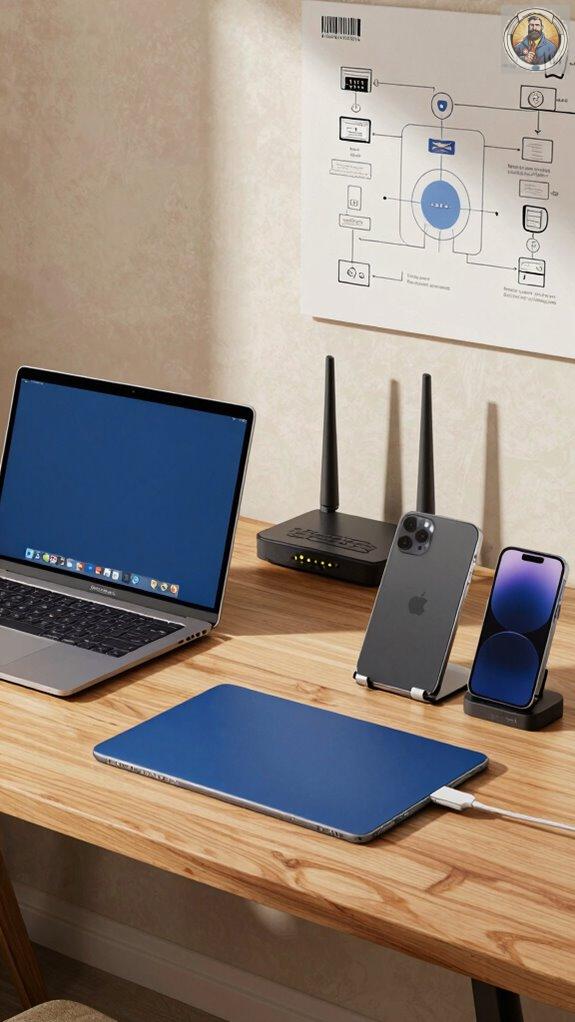 secure devices with passwords