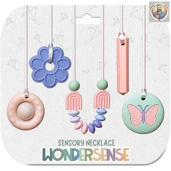 Whimsy Chew Necklaces for Sensory Kids (5PCS)