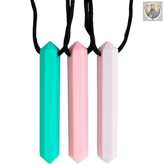 Sensory Necklace Set for Kids & Adults (Chewy Toys)