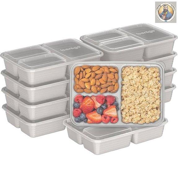 Bentgo Prep 20-Piece Reusable Meal Containers
