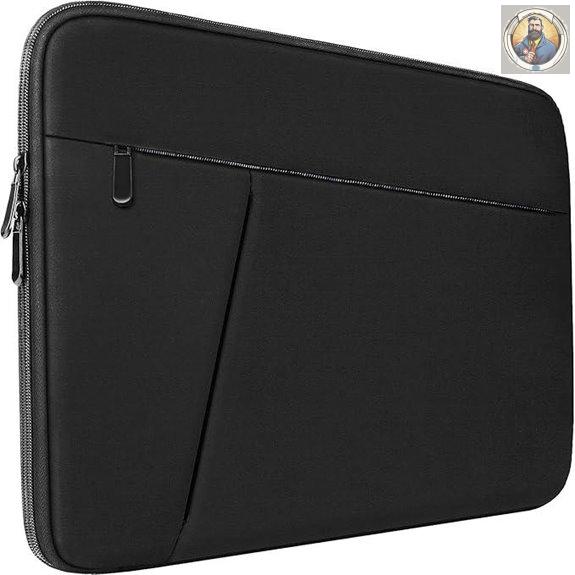 15.6 Shockproof Laptop Sleeve with Front Pocket