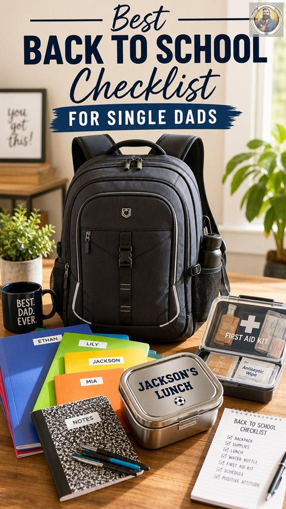 single dad school preparation