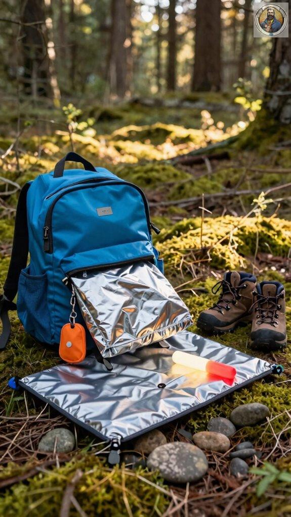 small durable heat reflective blanket