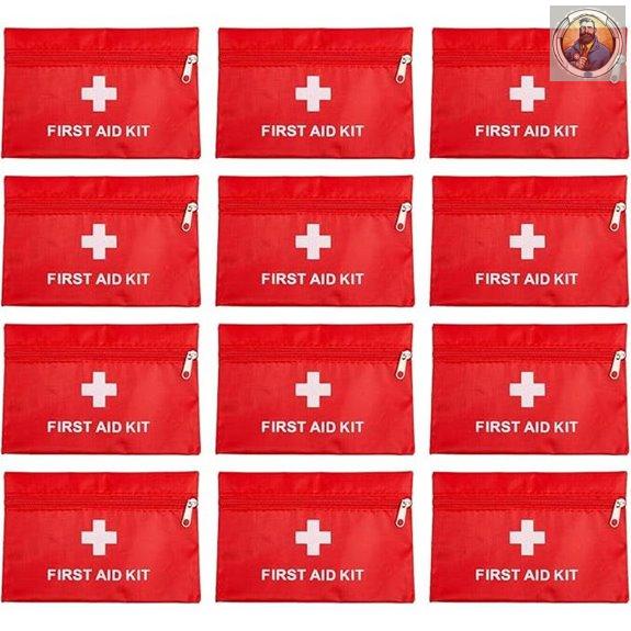 Mini Emergency First Aid Pouch (12 Pack)