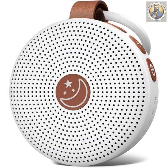 Mini White Noise Sound Machine with 30 Soothing Sounds