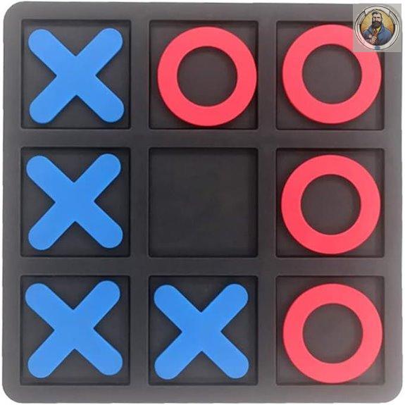 Tic Tac Toe Family Board Game (15x15cm)
