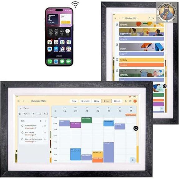 15.6 Smart Display with Google Calendar and Voice Control