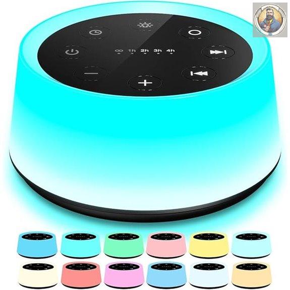 ColorsNoise Sound Machine with 30 Soothing Sounds