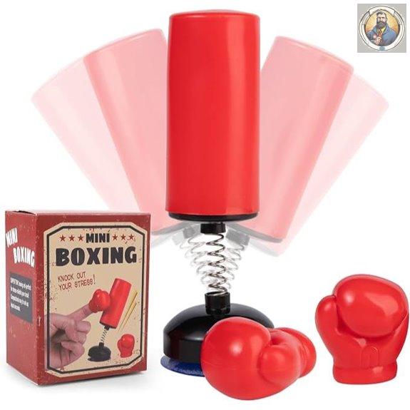 Mini Boxing Bag Set with Gloves for Stress Relief