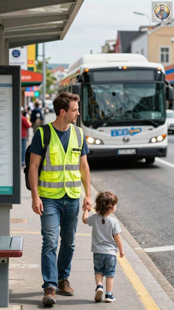 supervise bus seat and communication