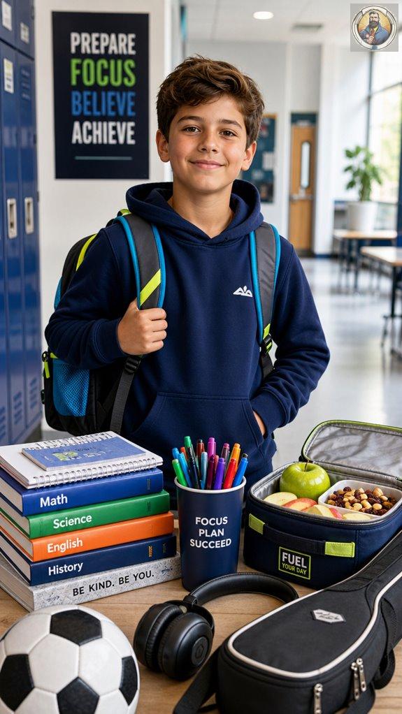 supporting preteen school stress
