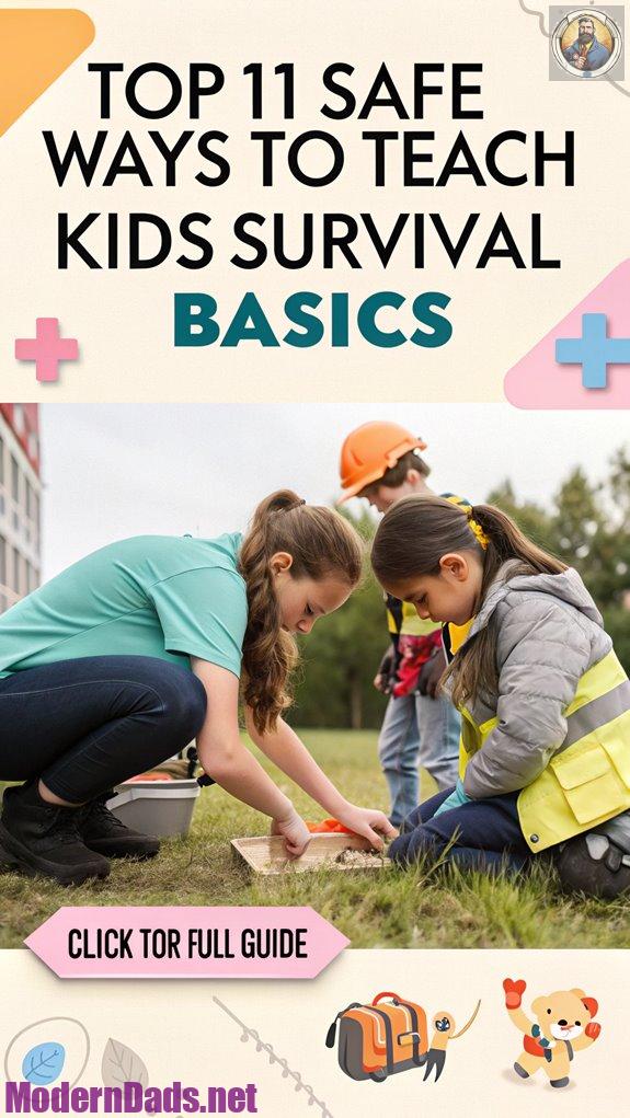 teach kids survival skills