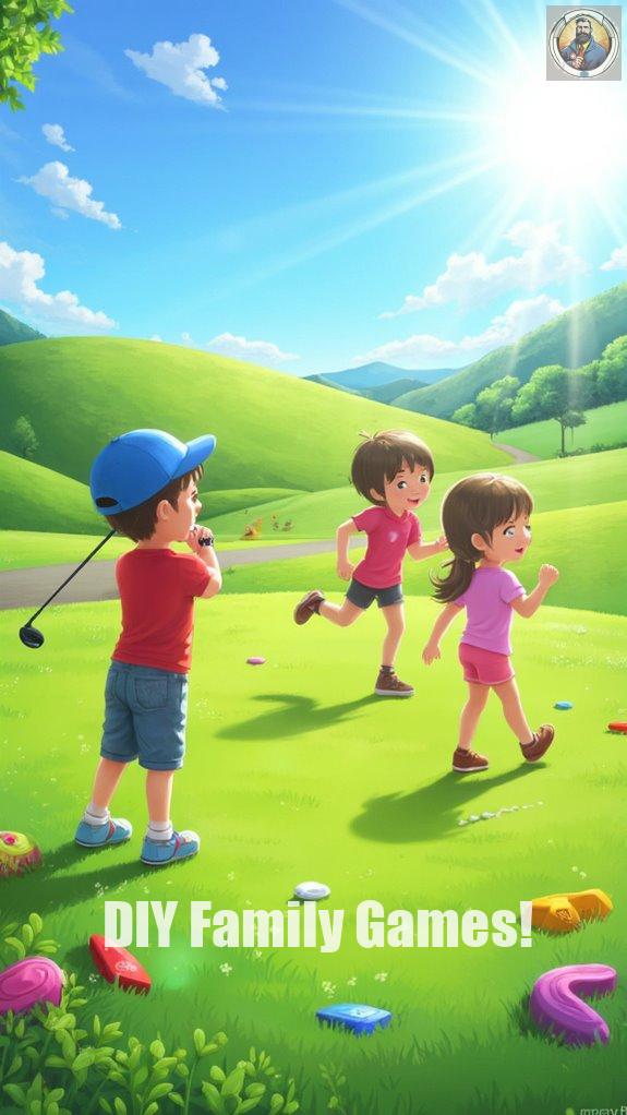 team relay golf excitement