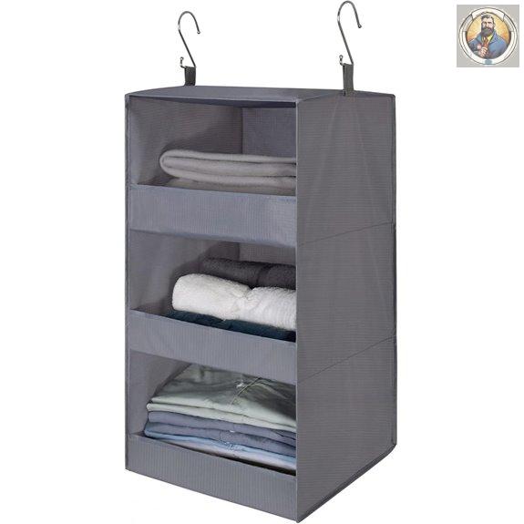 Granny Says Hanging Closet Organizer 3 Shelves