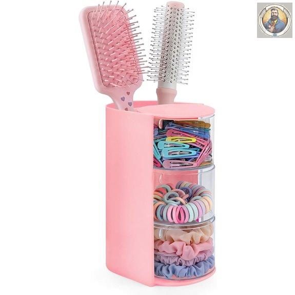 Neotidy 3-Tier Hair Accessories & Brush Organizer