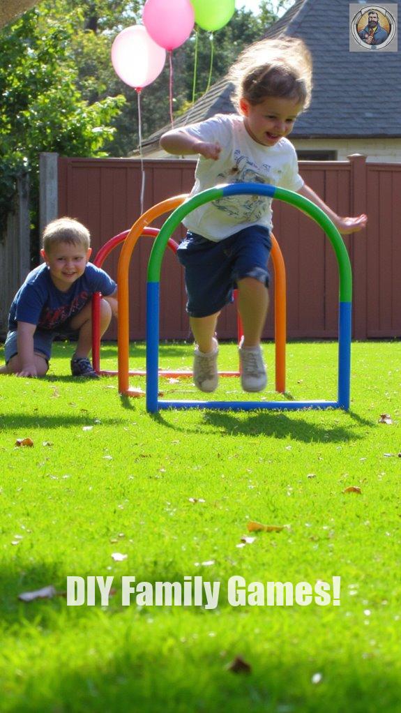 thrilling backyard obstacle course
