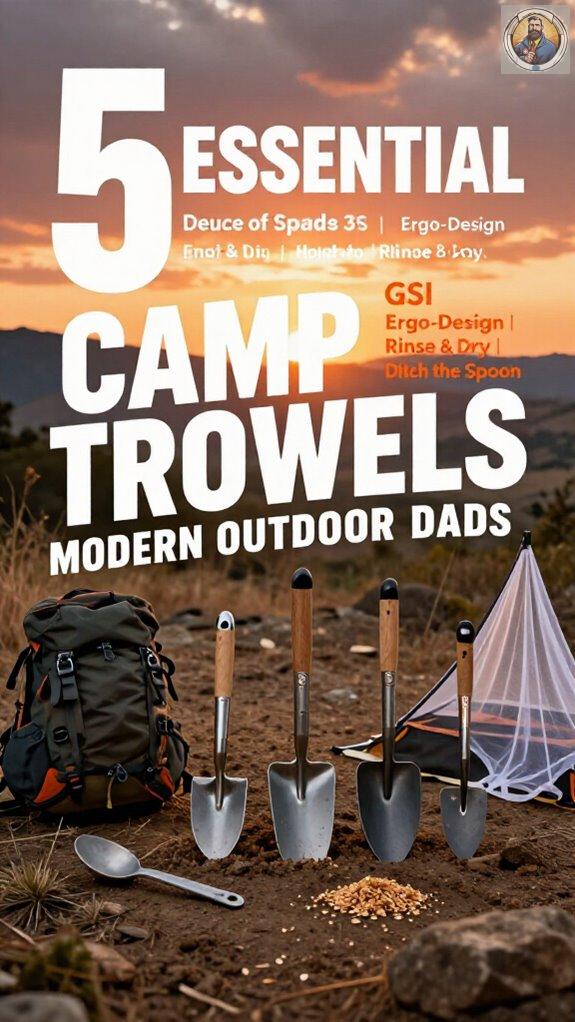 top camping trowels for dads