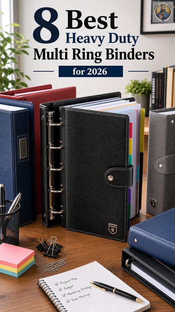 top heavy duty binders