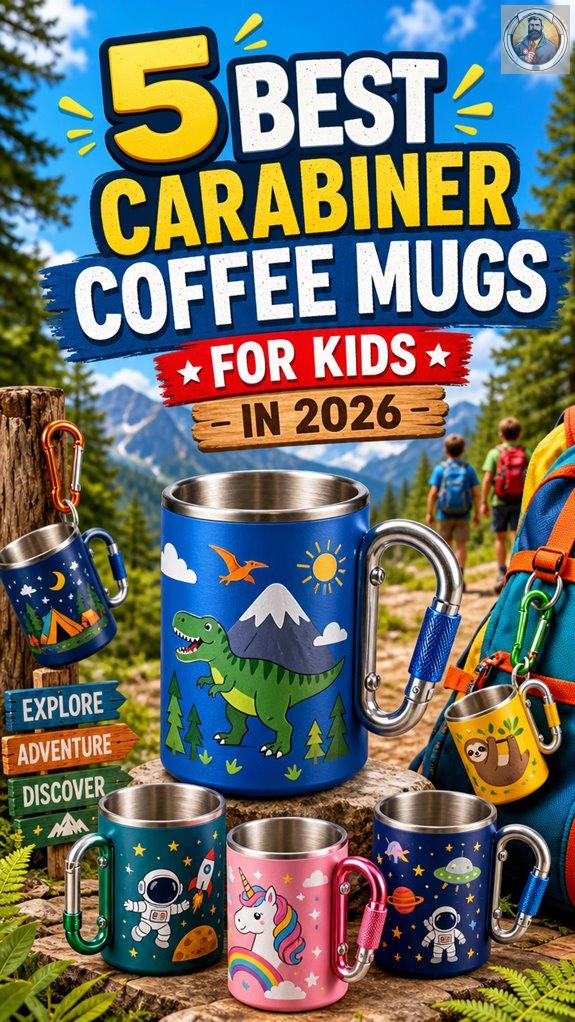 top kids carabiner mugs