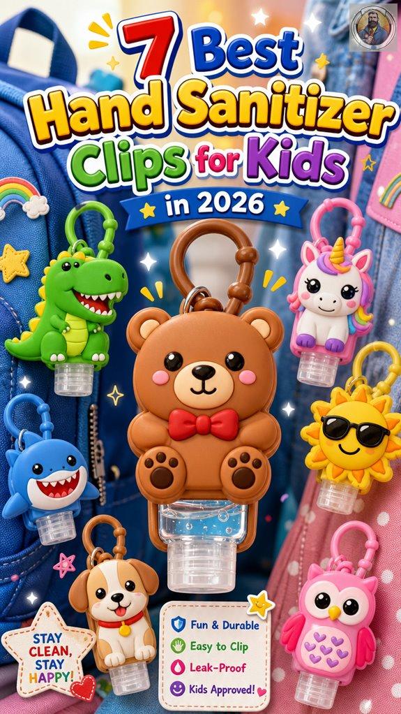 top kids sanitizer clips