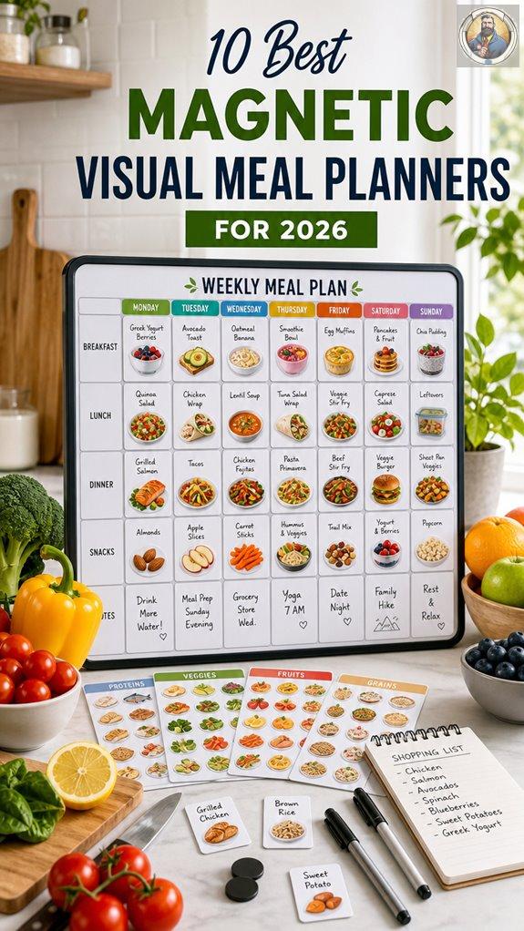 top magnetic meal planners