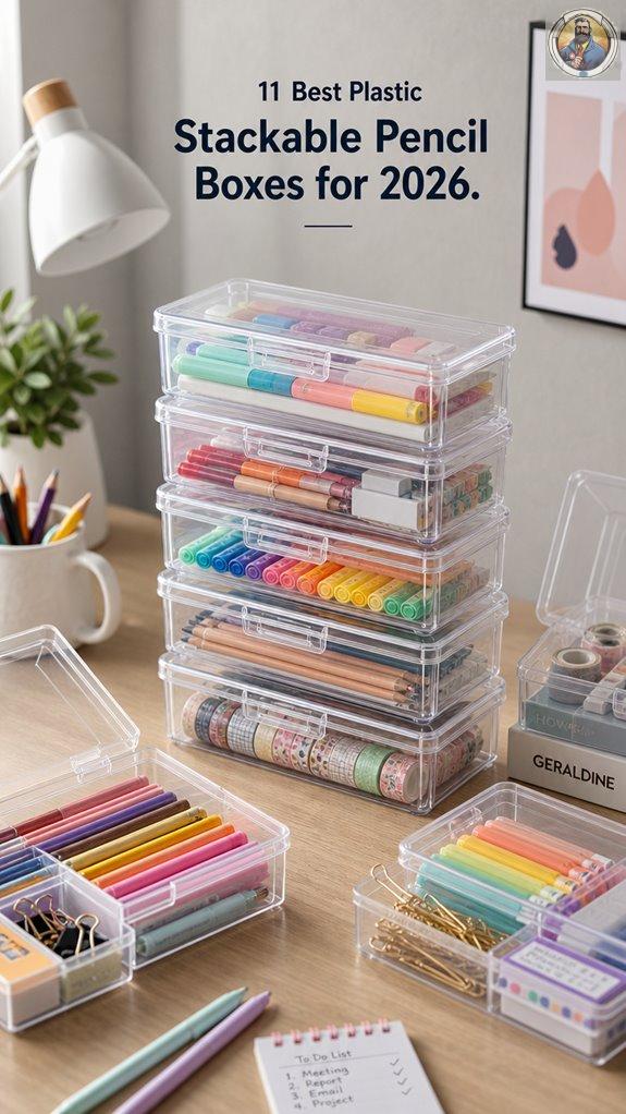 top plastic pencil organizers