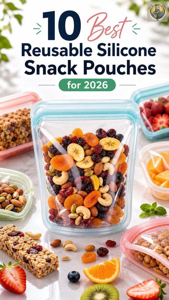 top silicone snack pouches