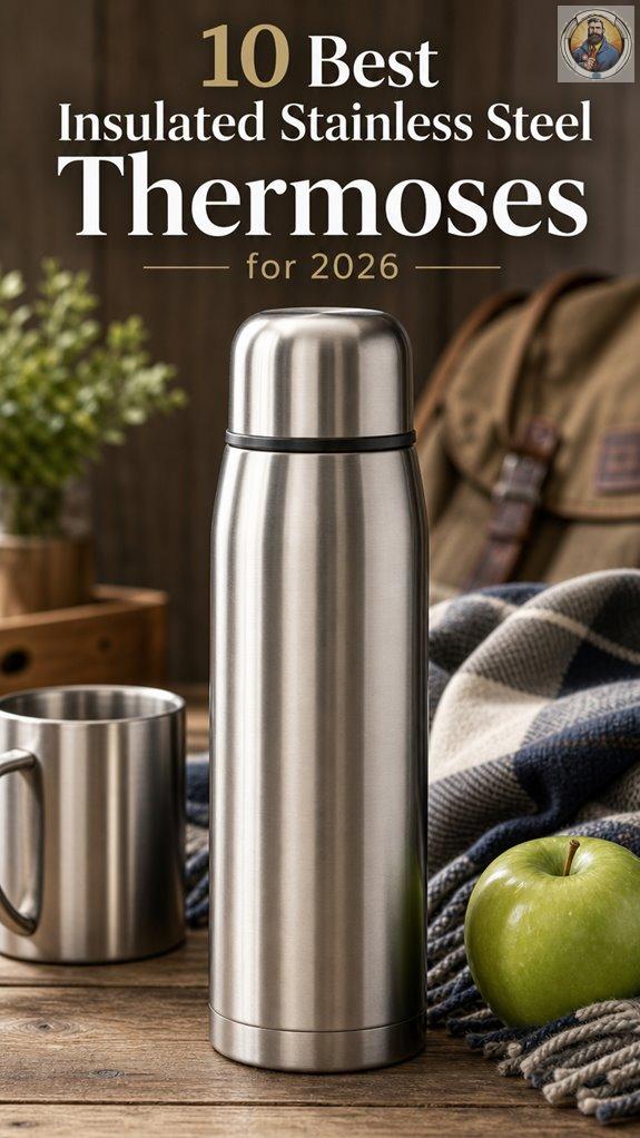 top stainless steel thermoses