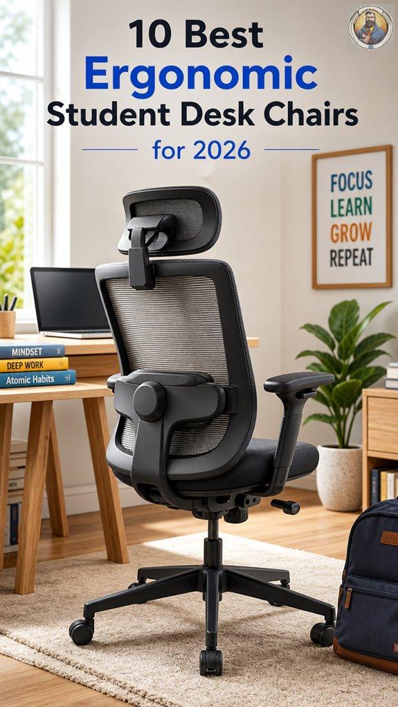 top student ergonomic chairs