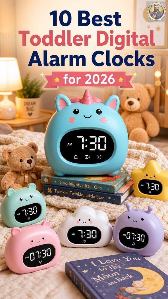 top toddler alarm clocks