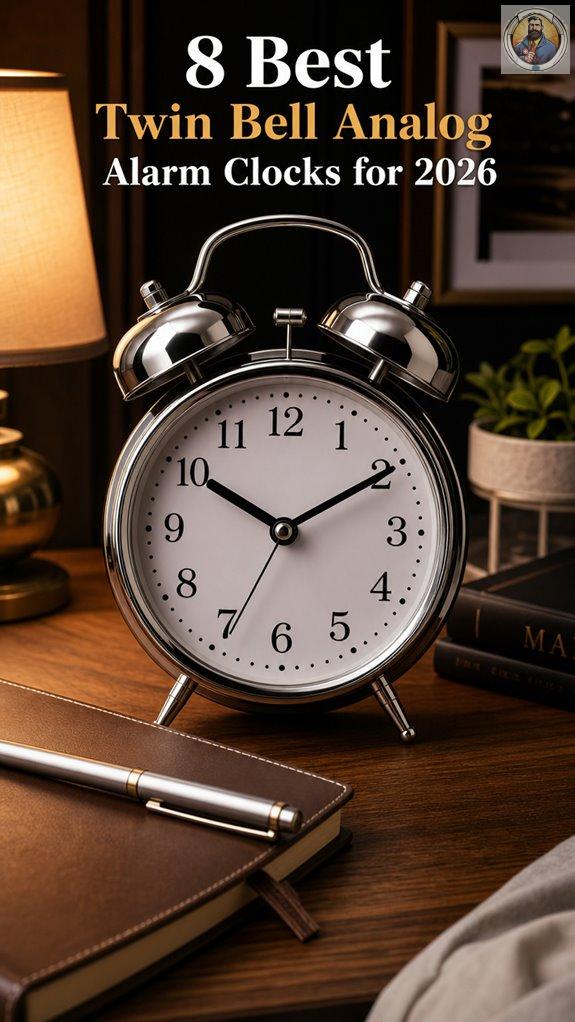 top twin bell alarm clocks