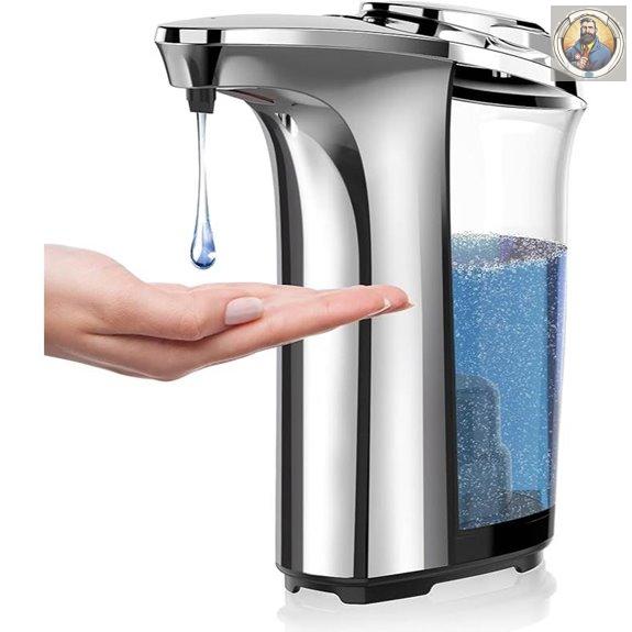 PZOTRUF Touchless Soap Dispenser with Adjustable Levels