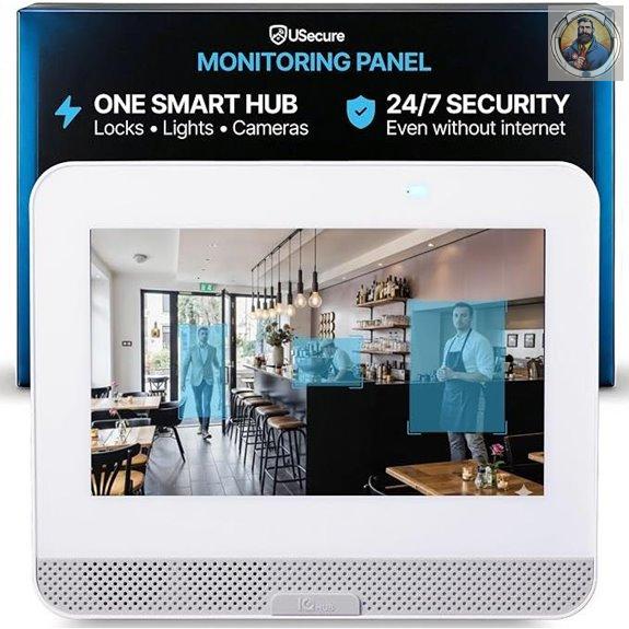 Smart Home Control Panel with Touchscreen and LTE