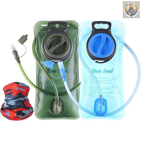Hydration Bladder Pack of 2 BPA Free 70 oz