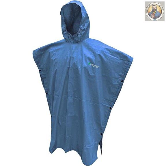 FROGG TOGGS Ultra-lite Waterproof Breathable Rain Poncho