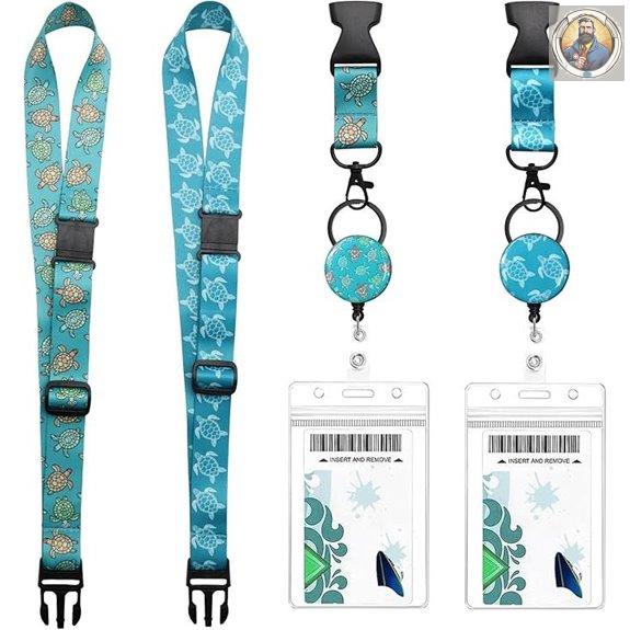 Multifunctional Cruise Lanyard with Badge Reel