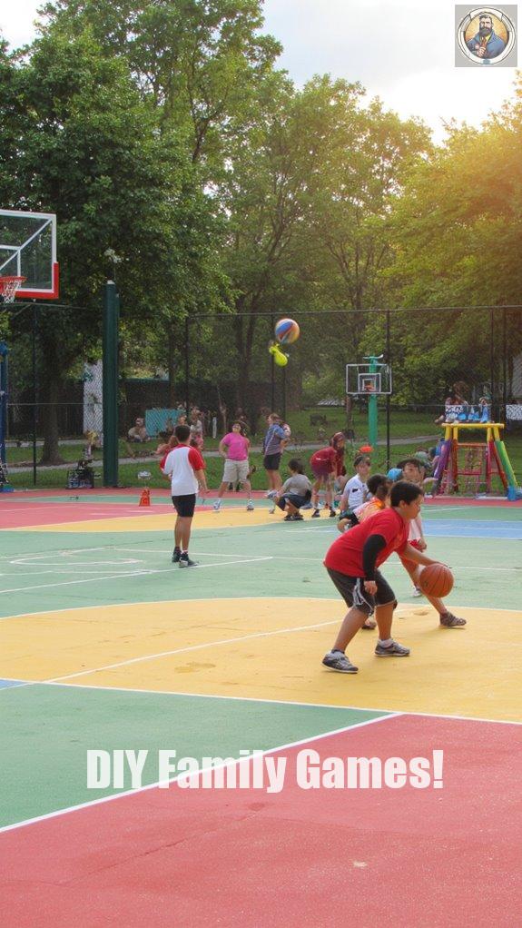versatile multi sport court design