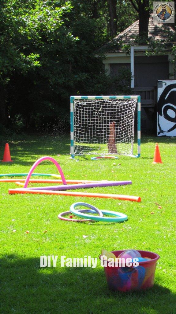 vibrant backyard sports hub