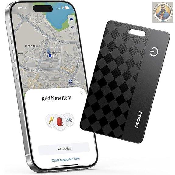 Wallet Tracker Card for Wallets & Passports (iOS)