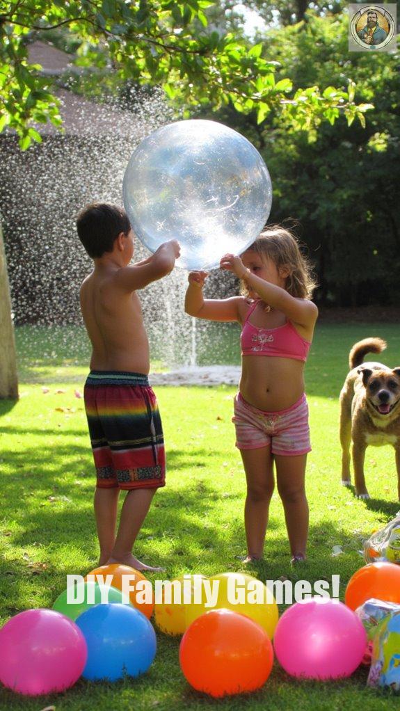 water balloon team challenge