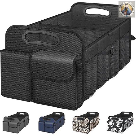 Femuar Waterproof Collapsible Car Trunk Organizer