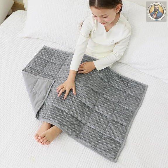 Mr. Sandman Weighted Lap Blanket 2LBS Grey