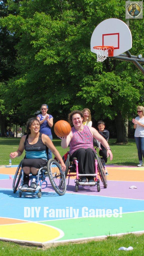 wheelchair basketball fun for everyone