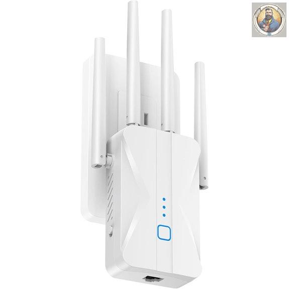 ROQRL AC1200 WiFi Extender 3-in-1 Signal Booster